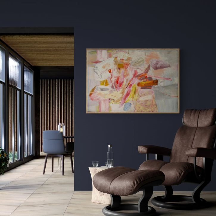 Table 21 Oil On Panels By Pierre Vlerick (1923 - 1999)-photo-4