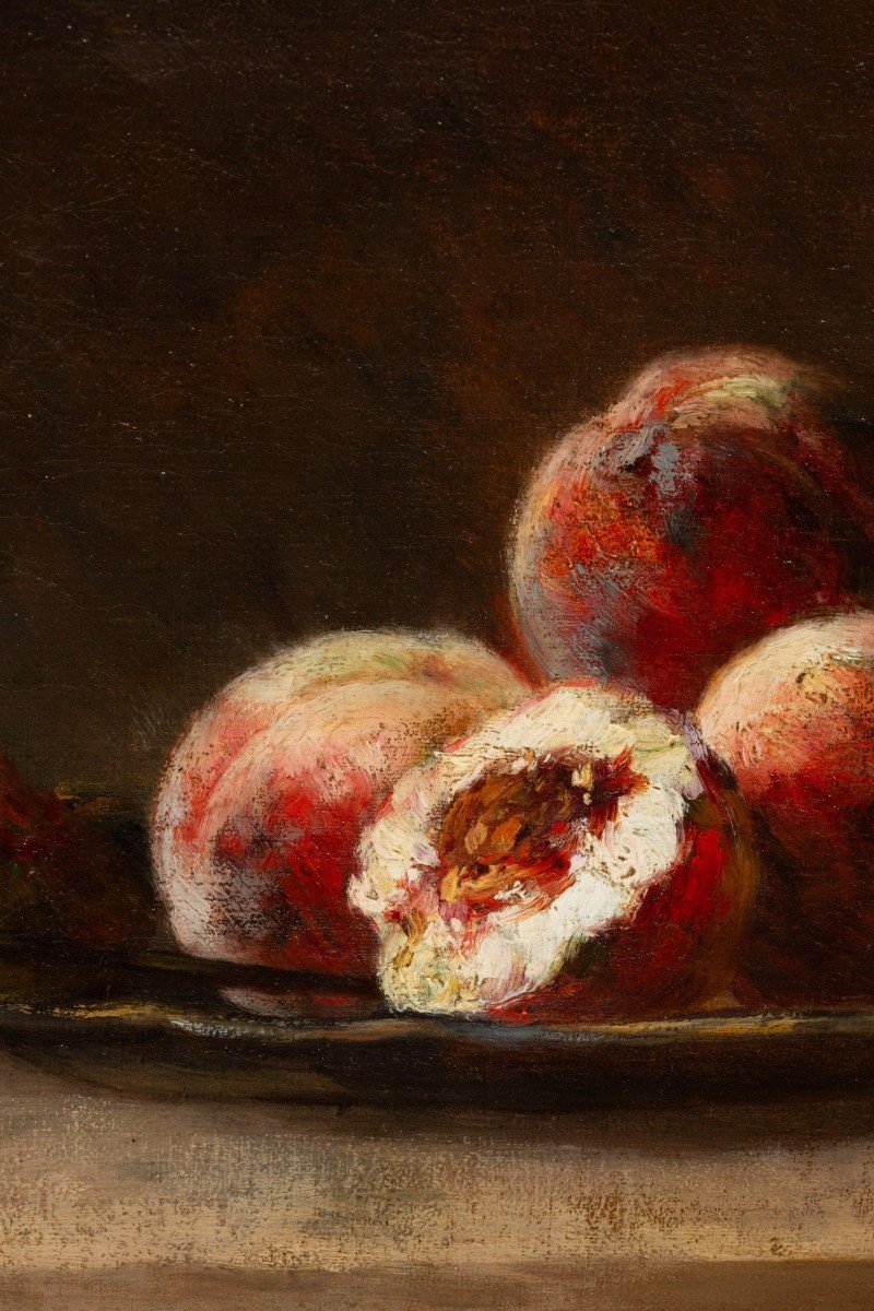 Nature Morte Aux Fruits par Euphémie Muraton (1840-1914 )-photo-6