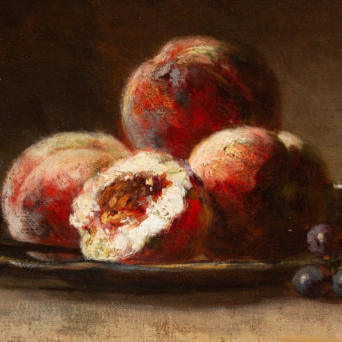 Still Life With Fruits By Euphémie Muraton (1840-1914)