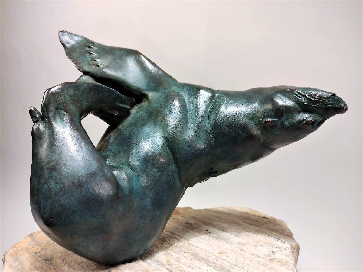 Sea Lion - Greta Van Puyenbroeck (1943- )-photo-2