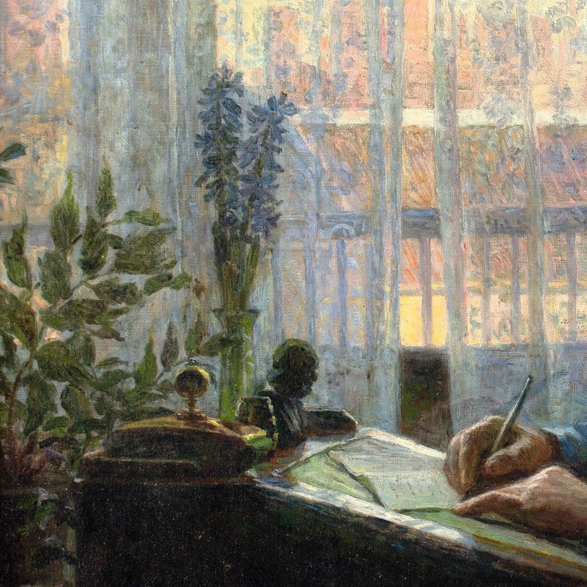 Caroline Van Deurs (1860-1932) La Lettre d'Else-photo-3