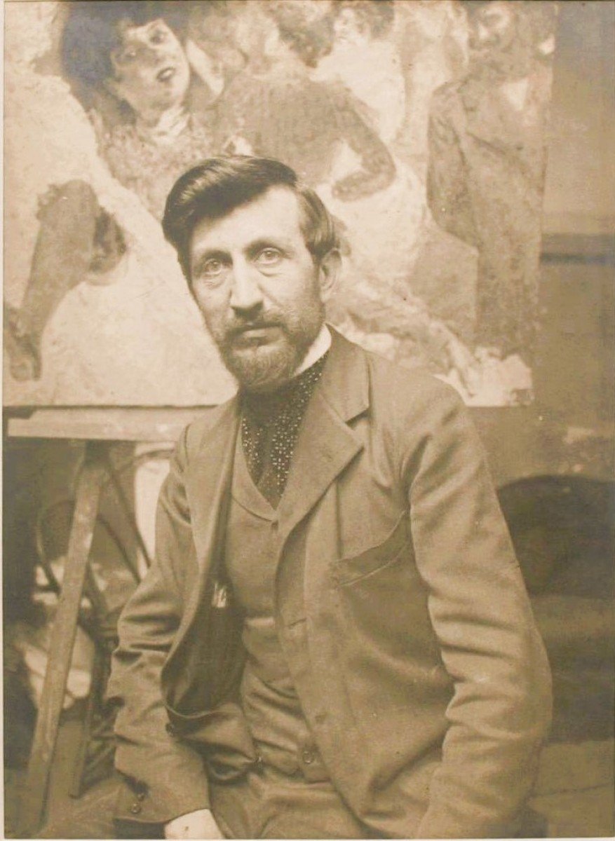 Paul-édouard Crébassa (1864-1912) - River With Water Lillies-photo-6