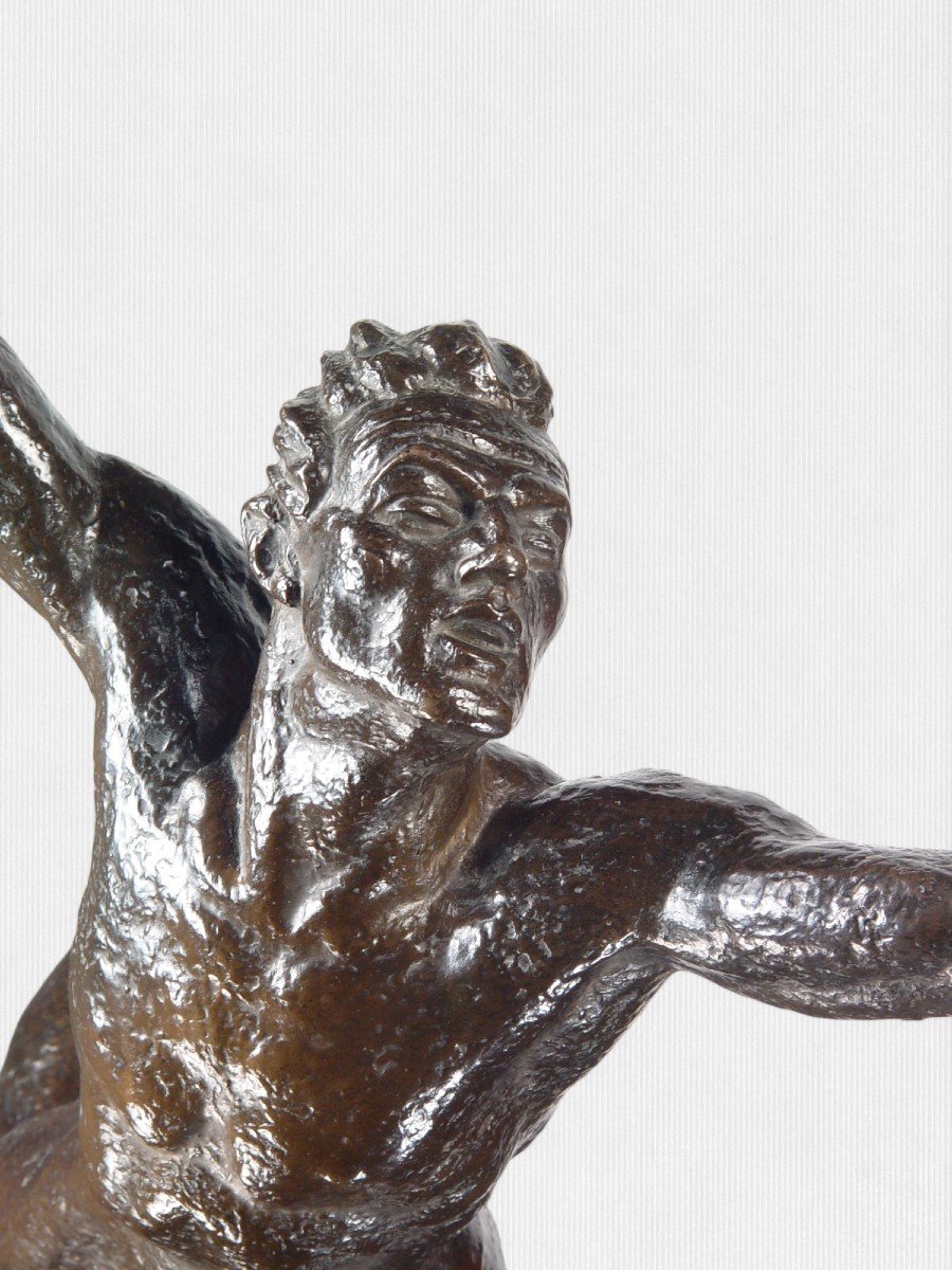 Sokol-athlete, A Sculpture Of Movement And Strength By Jan Vítězslav Dušek (1891–1966)-photo-4