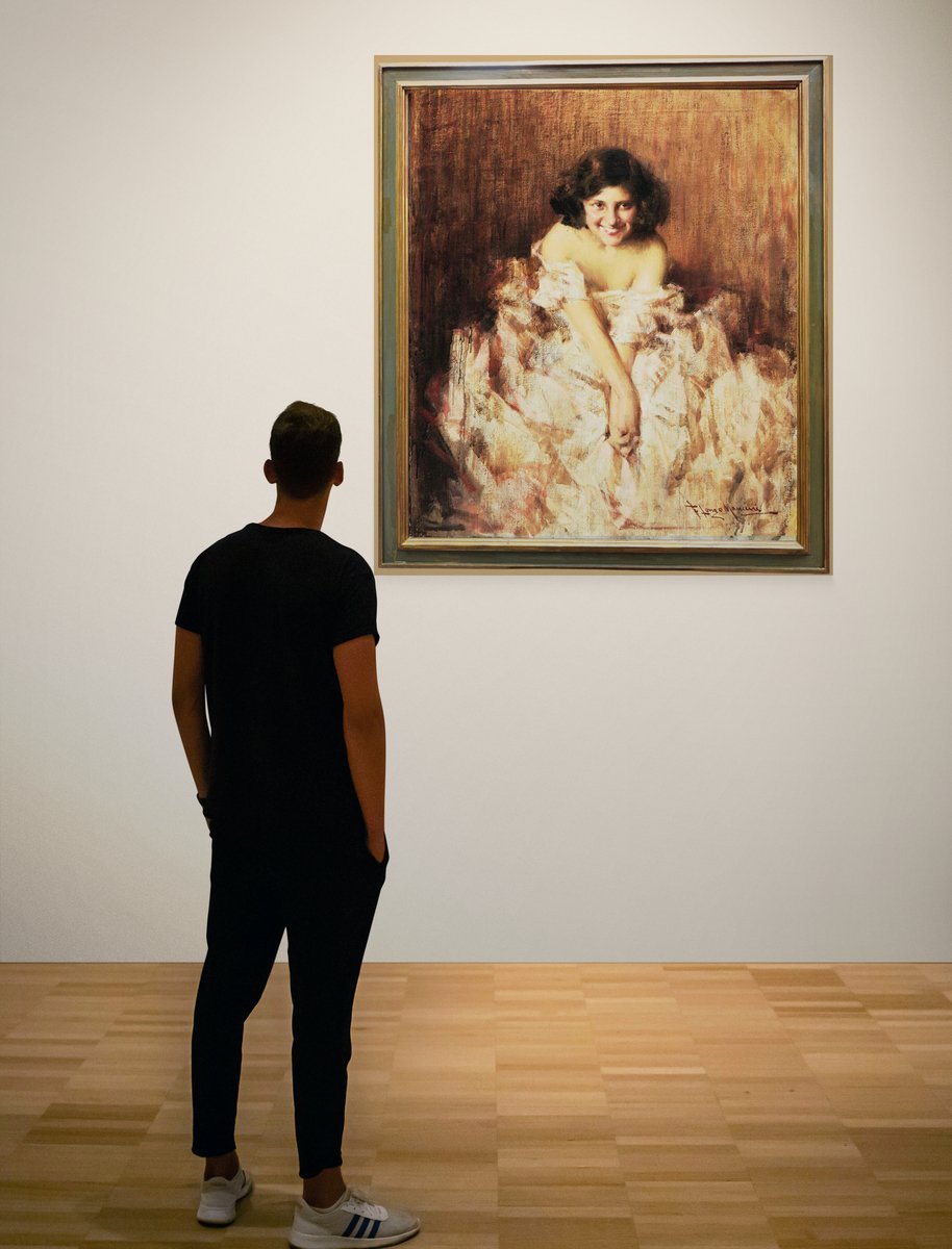 La Beauté De L’éveil, Huile Sur Toile Par Francesco Longo Mancini-photo-2