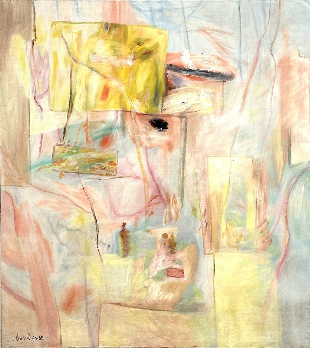 L'île du Phénix, Huile sur toile par Pierre Vlerick (1923–1999)-photo-4