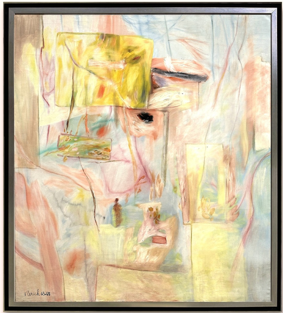 L'île du Phénix, Huile sur toile par Pierre Vlerick (1923–1999)
