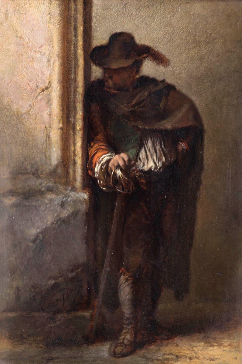 The Vagabond Spy     Duwez Henri-joseph (1810-1884)-photo-2
