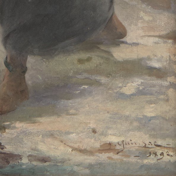Vierge à L’enfant, 1892 par Paul Quinsac-photo-3