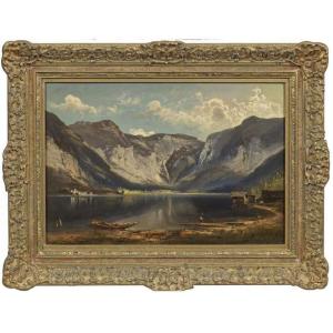 Vue De Hallstatt - Feldhütter Ferdinand 