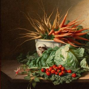 David émile Joseph De Noter (1825 - 1892) Nature Morte