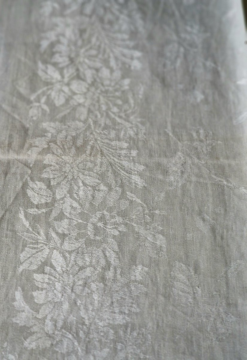 Guest Towel - Niii - Linen Damascus --photo-4