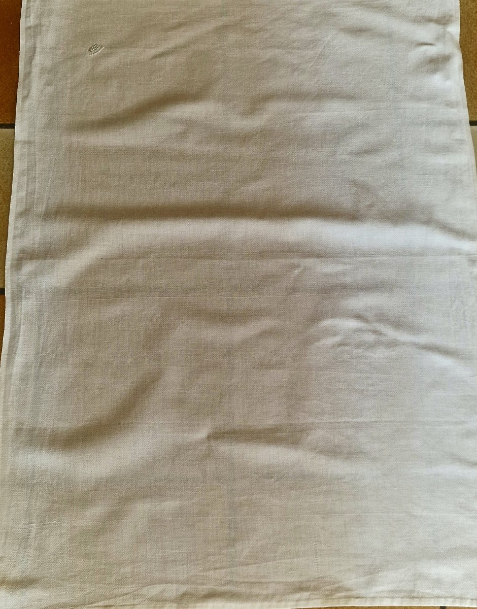 Set Of Three Tea Towels/hand Towels With Count's Crown - Large Size-photo-3