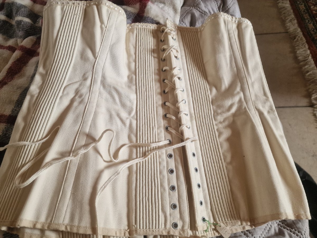 Corset Vintage Vers 1880/1900-photo-3