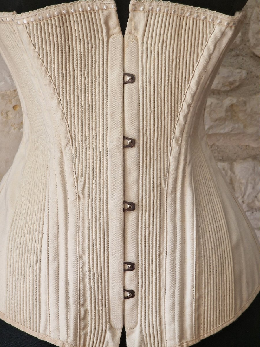 Corset Vintage Vers 1880/1900-photo-1