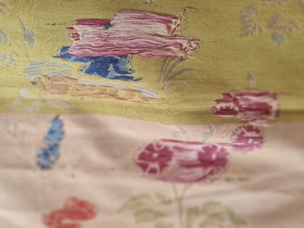 LAMPAS  A DECORS FLORAUX ET PERSONNAGES "CHINOISERIE" - -photo-4