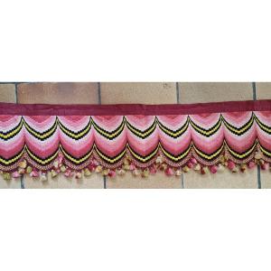 Bed Upper Or Valance - Bargello Florence Embroidery