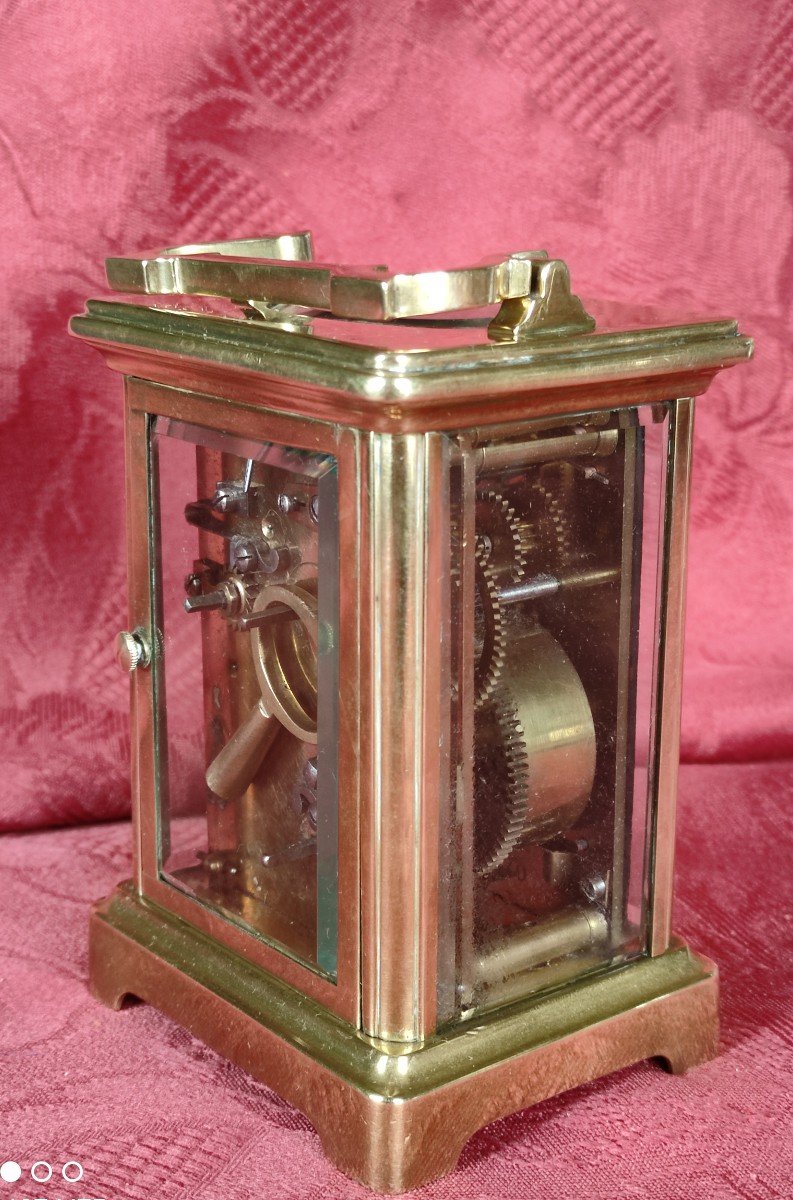 Brass And  Bronze Officer's   Clock-photo-4