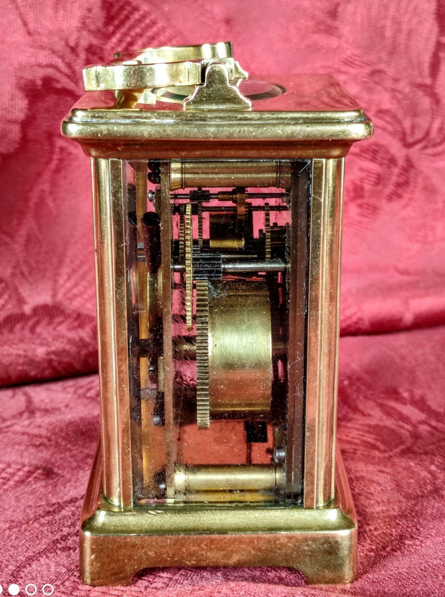 Brass And  Bronze Officer's   Clock-photo-2