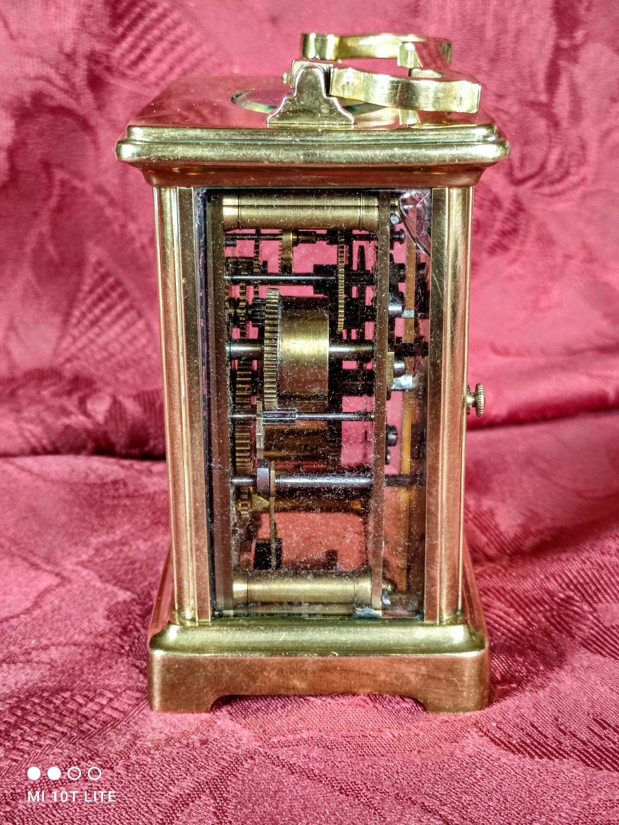 Brass And  Bronze Officer's   Clock-photo-4