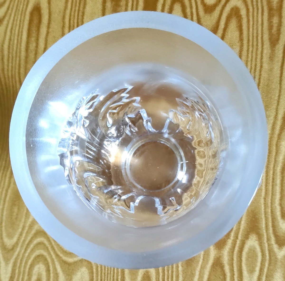 Petit  Vase  Lalique  France  Modèie   Saint  Cloud -photo-1