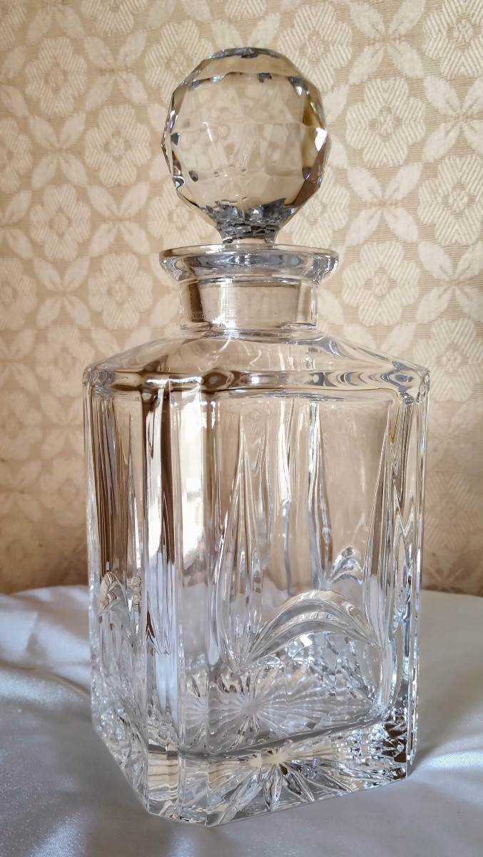 Service  à  Whisky  Cristal  6  Verres  et  Carafe -photo-2