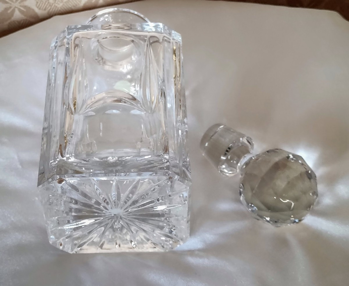 Service  à  Whisky  Cristal  6  Verres  et  Carafe -photo-4