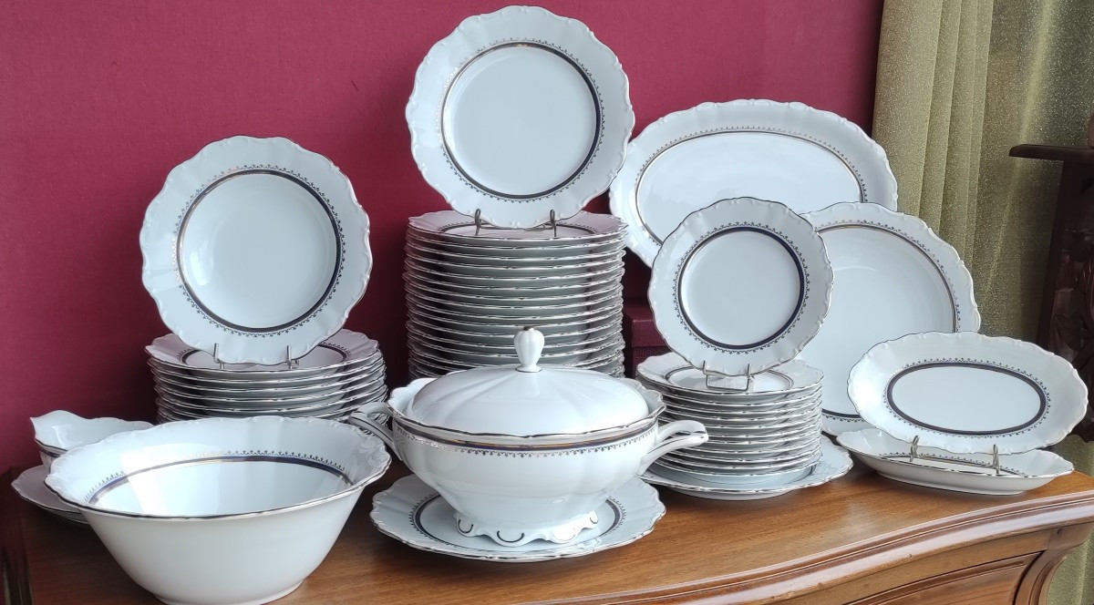 Service  de  Vaisselle  de  Table  Porcelaine  Seltmann  Weidenn  Bavaria