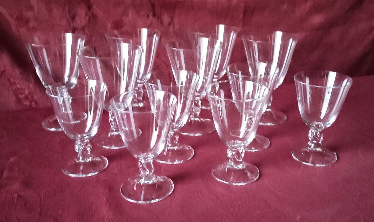 Part Of Daum Orval Model Glass Service