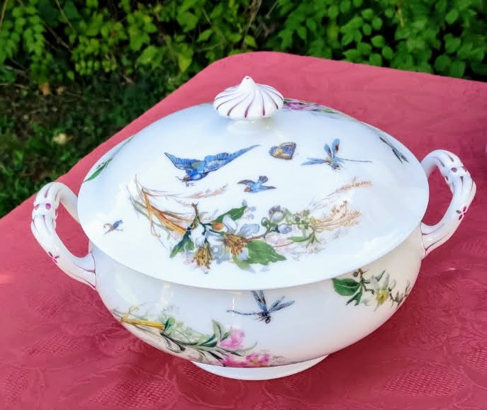 Service  de  Vaisselle   19ème   Porcelaine Limoges  Haviland 96   Pièces-photo-2