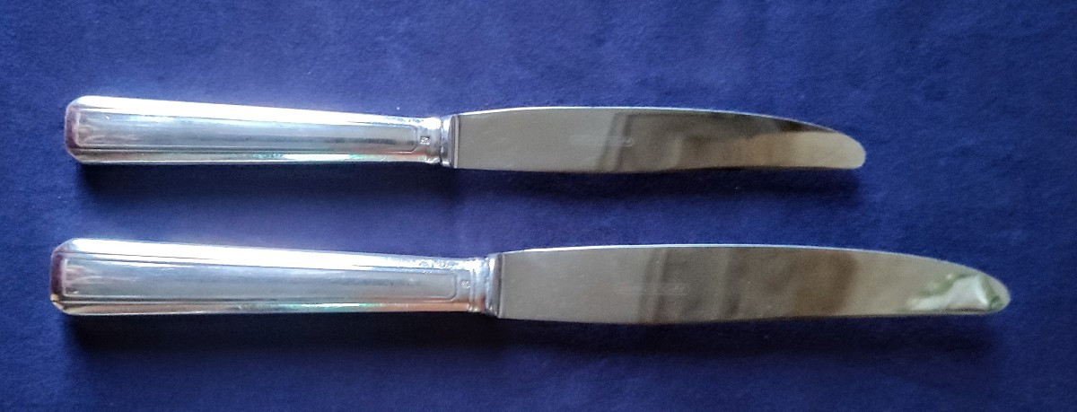 Apollo 74-piece Silver-plated Flatware Set, Art Deco Style-photo-3