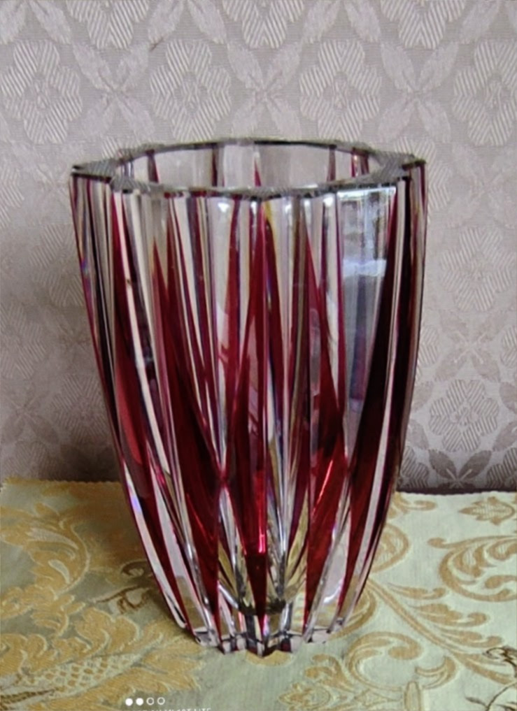 Saint Louis Crystal Vase 