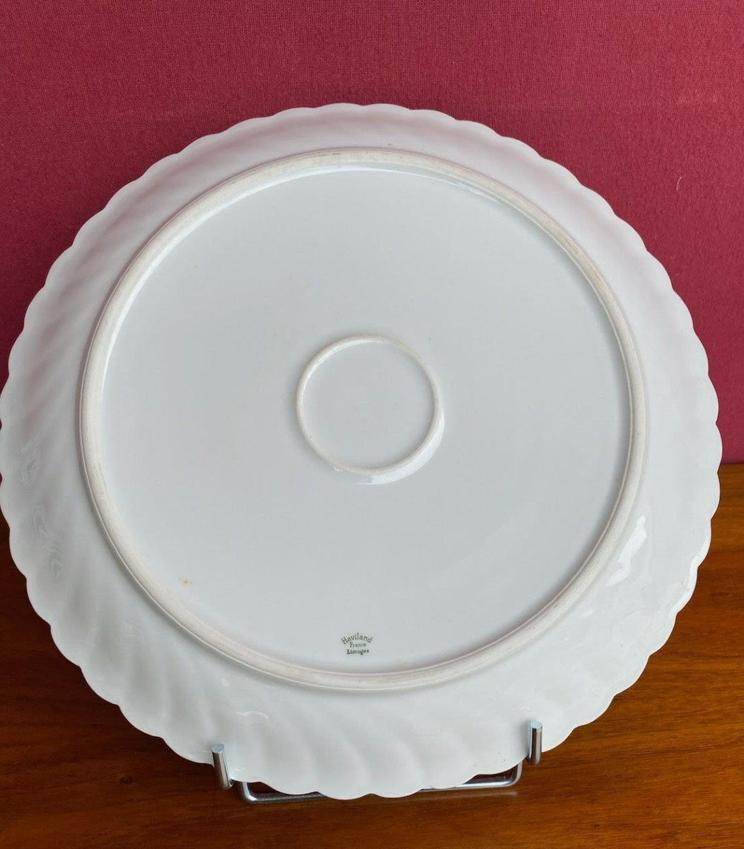 Service  à  Dessert  Porcelaine  Limoges  Haviland  Modèle  Sylvie -photo-2