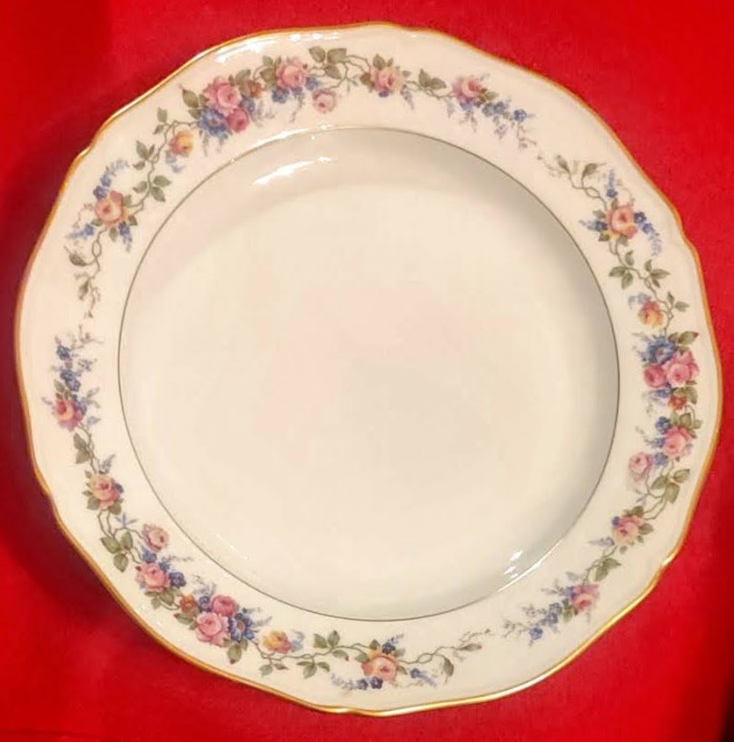Limoges  Chastagner  Service  Vaisselle  Floral  42  Pièces-photo-2