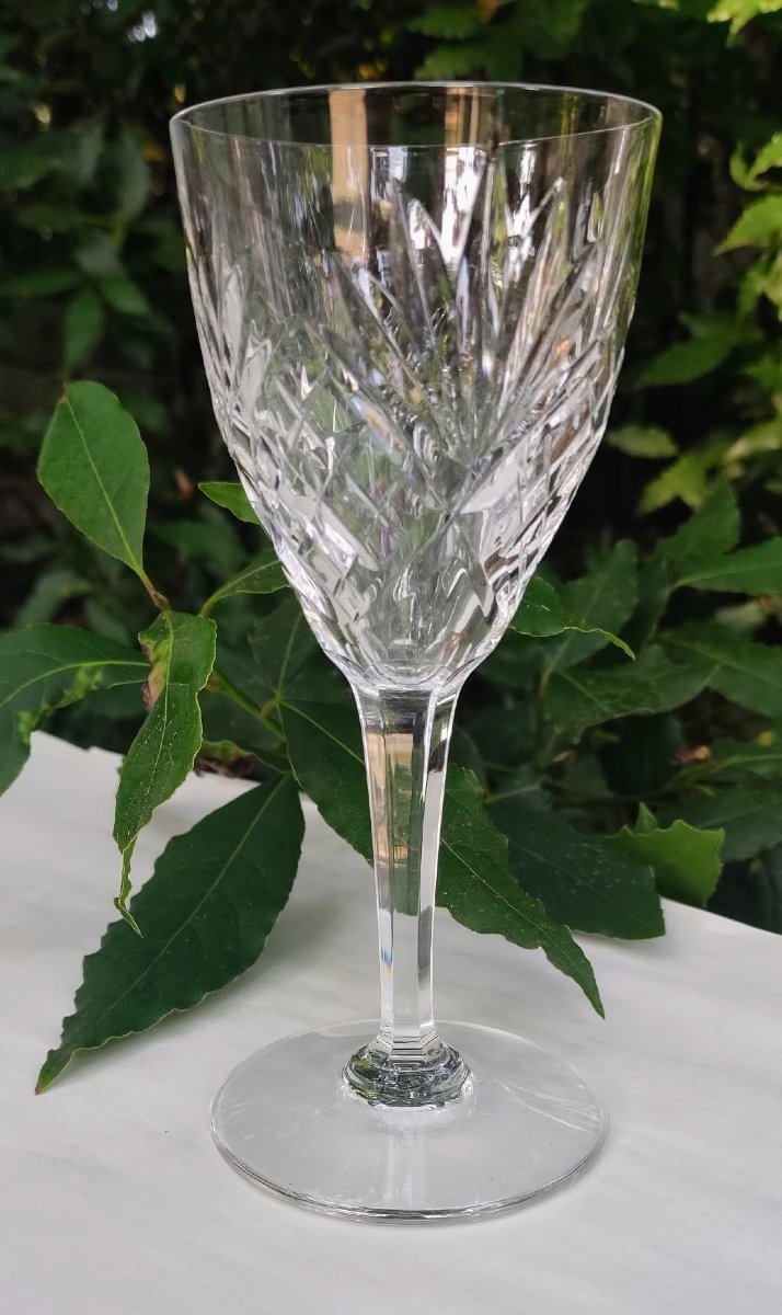 Set Of Saint-louis Glasses, Chantilly Model -photo-3