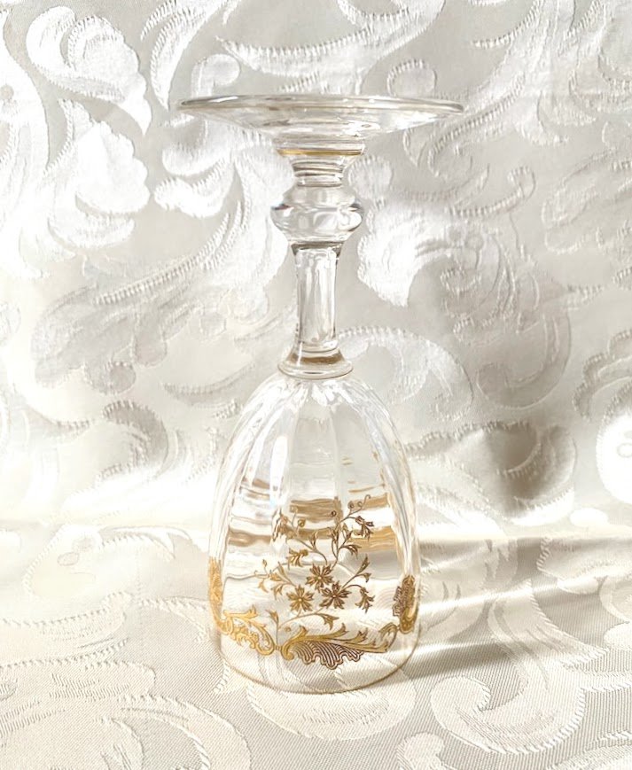 Saint Louis Massenet Crystal Glasses, Part Of A Set -photo-3