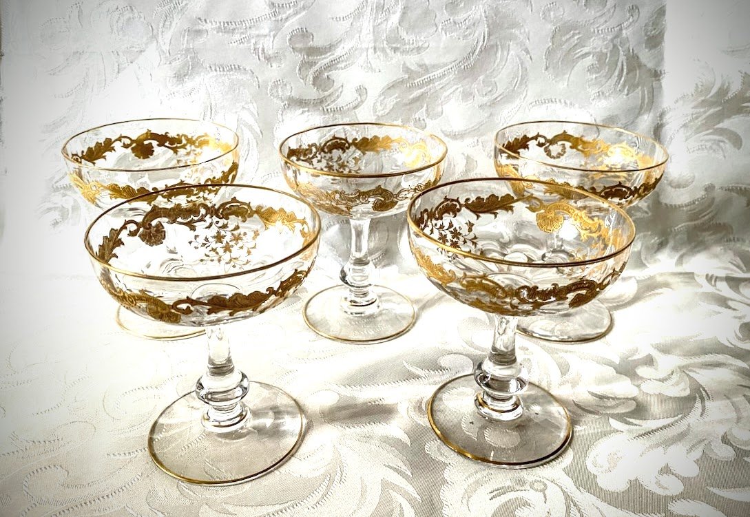 Cristal Saint Louis Massenet Champagne Glasses -photo-2