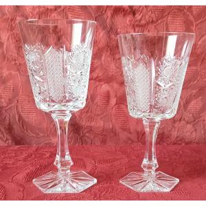 Bohemian Crystal Glassware Set 