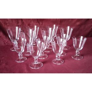 Part Of Daum Orval Model Glass Service