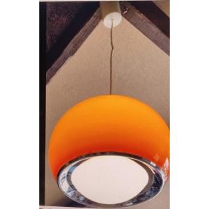 Vintage 1970 Bud Model Pendant Light By Harvey Guzzini