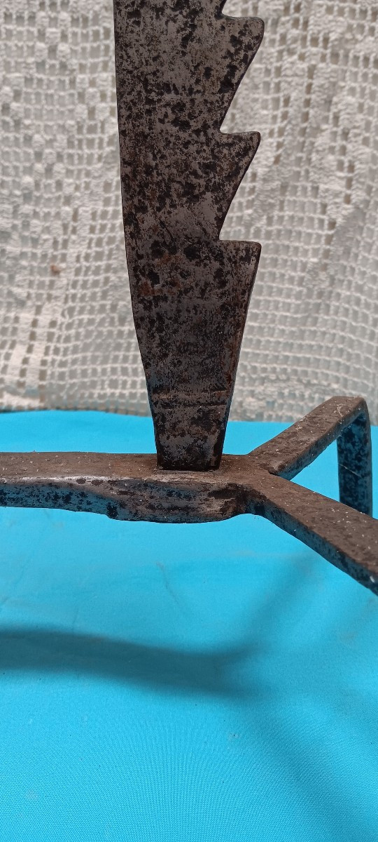 Rack On Tripod Of Hearth 18th Century-photo-6