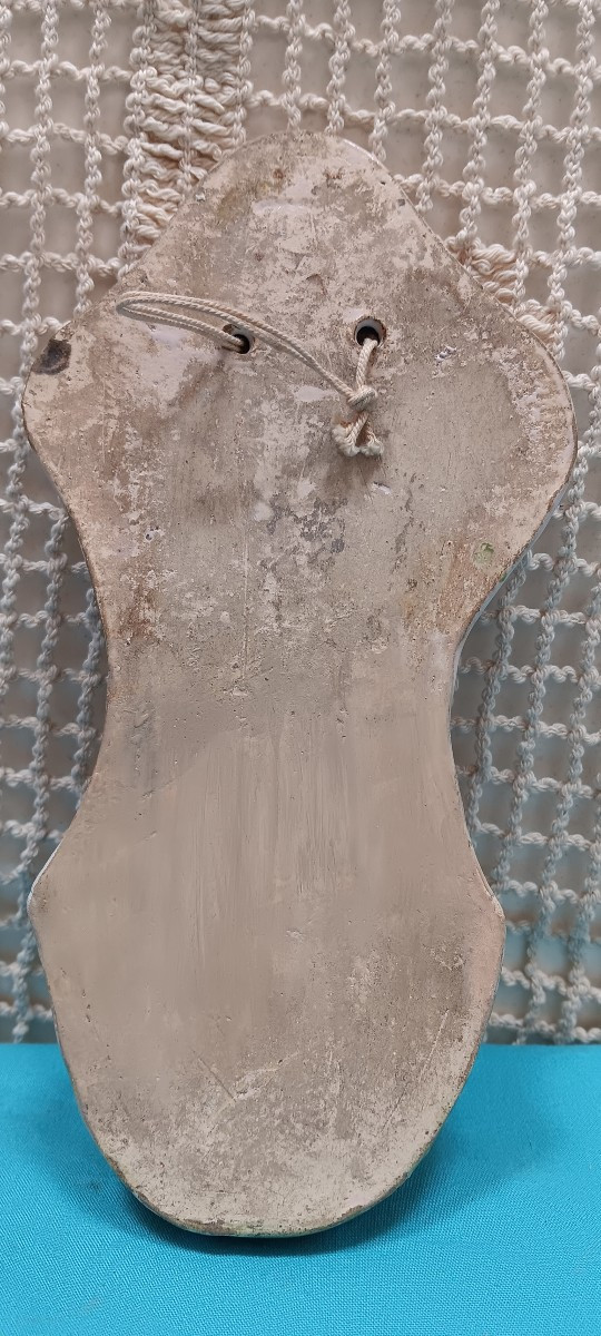 Holy Water Font From The Islettes Faience-photo-2