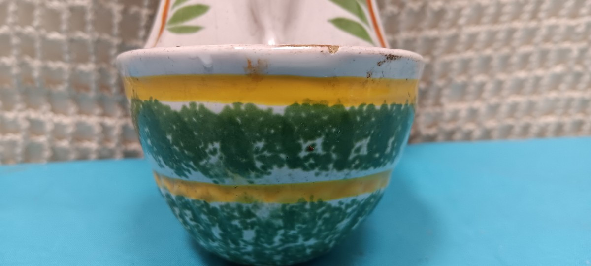 Holy Water Font In Earthenware From Islettes-photo-4