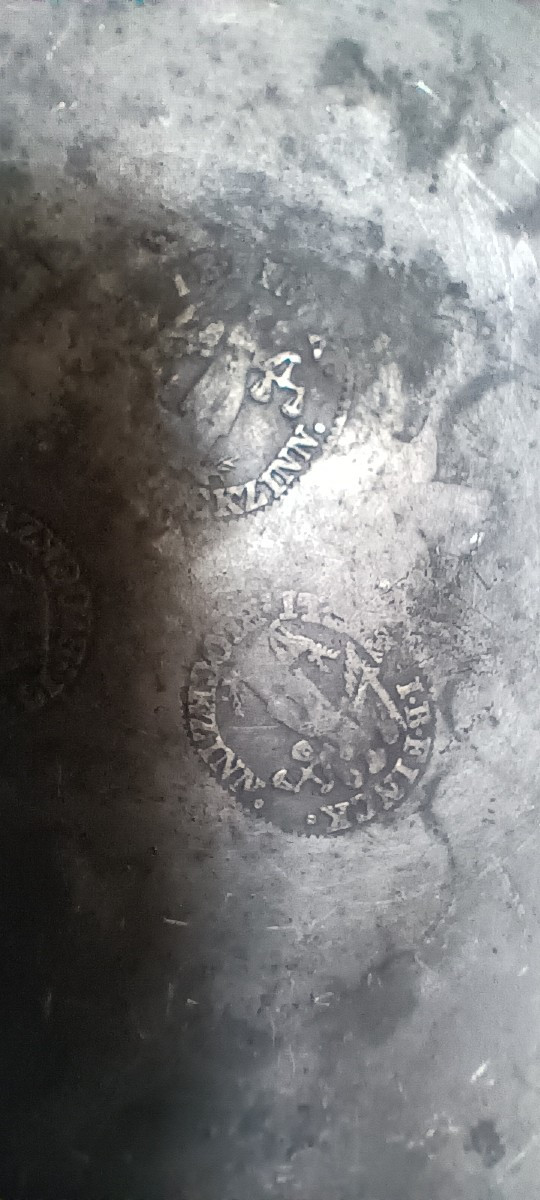 Pewter Plate Late 18th - Early 19th Century-photo-1