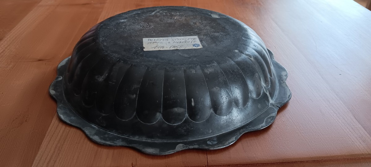 18th Century Pewter Hollow Dish From Mulhouse-photo-4