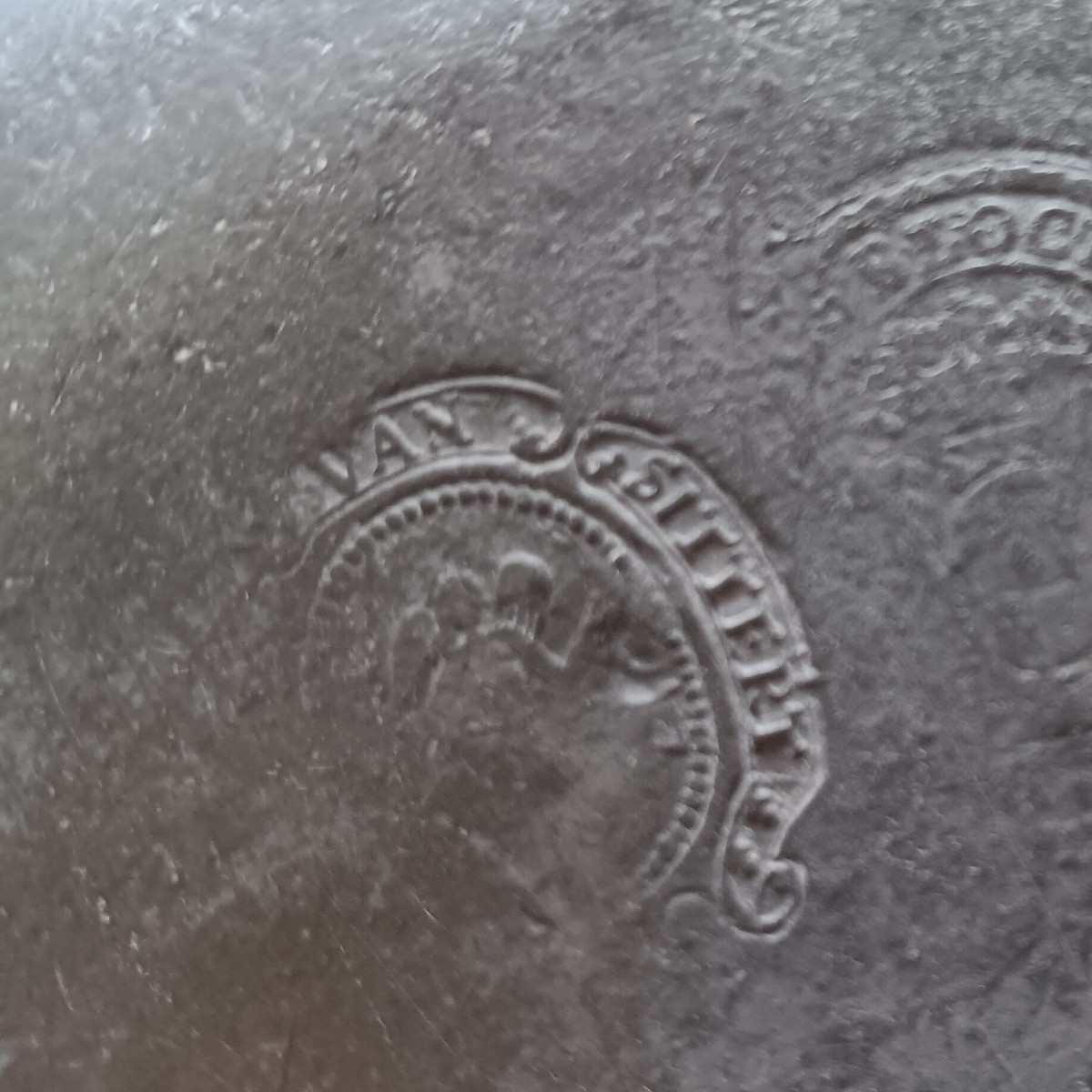 18th Century Pewter Plate From Strasbourg-photo-5