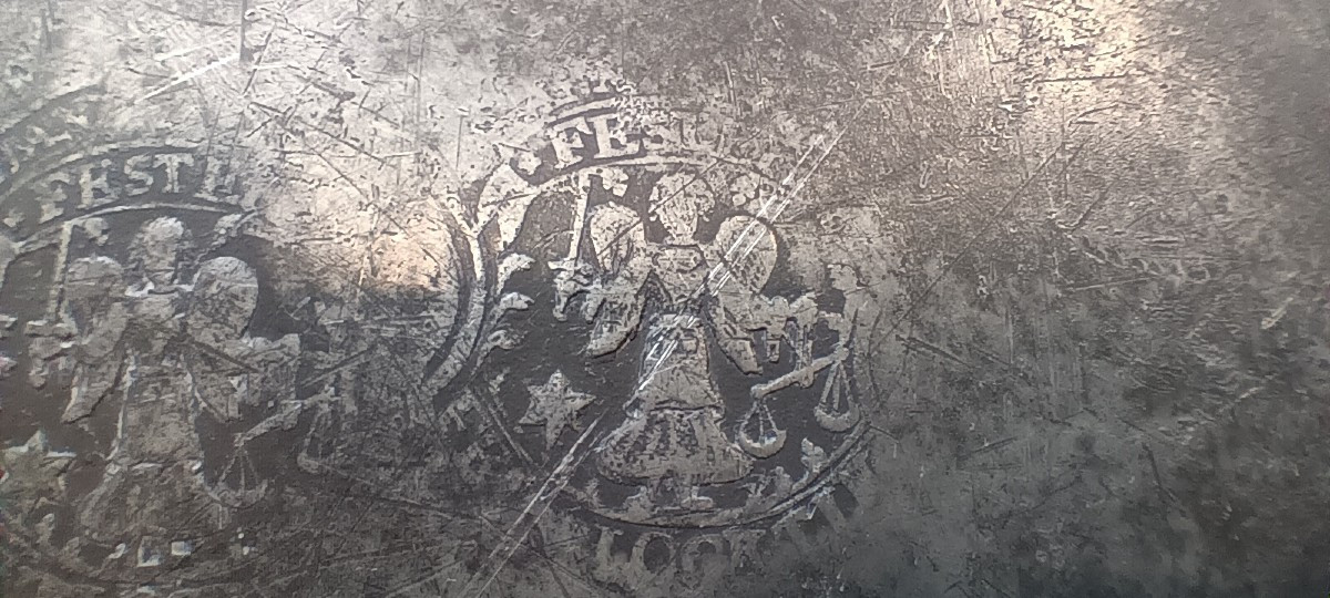 18th Century German Pewter Dish-photo-1
