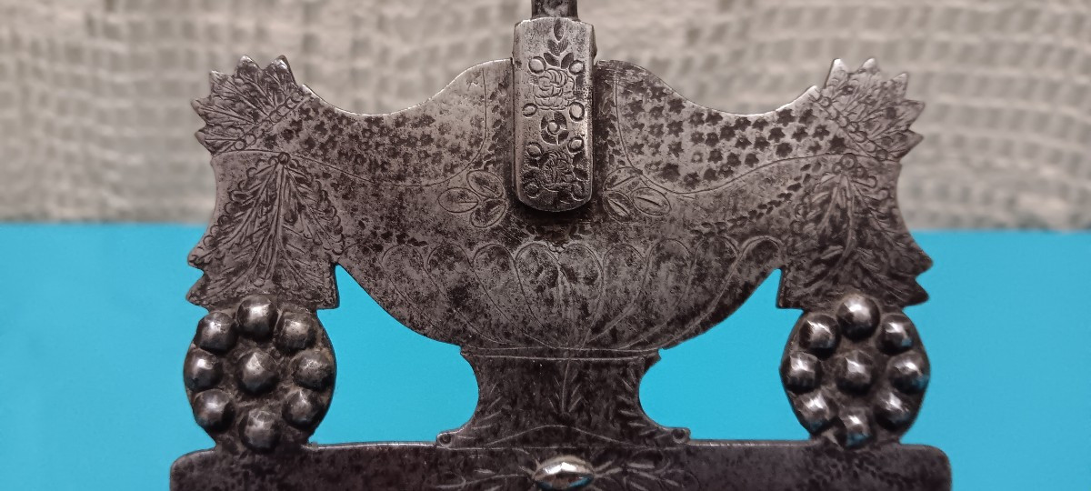 Fire Shovel In Plombieres - Wrought Iron - 19th Century-photo-3