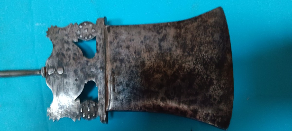 Fire Shovel In Plombieres - Wrought Iron - 19th Century-photo-6