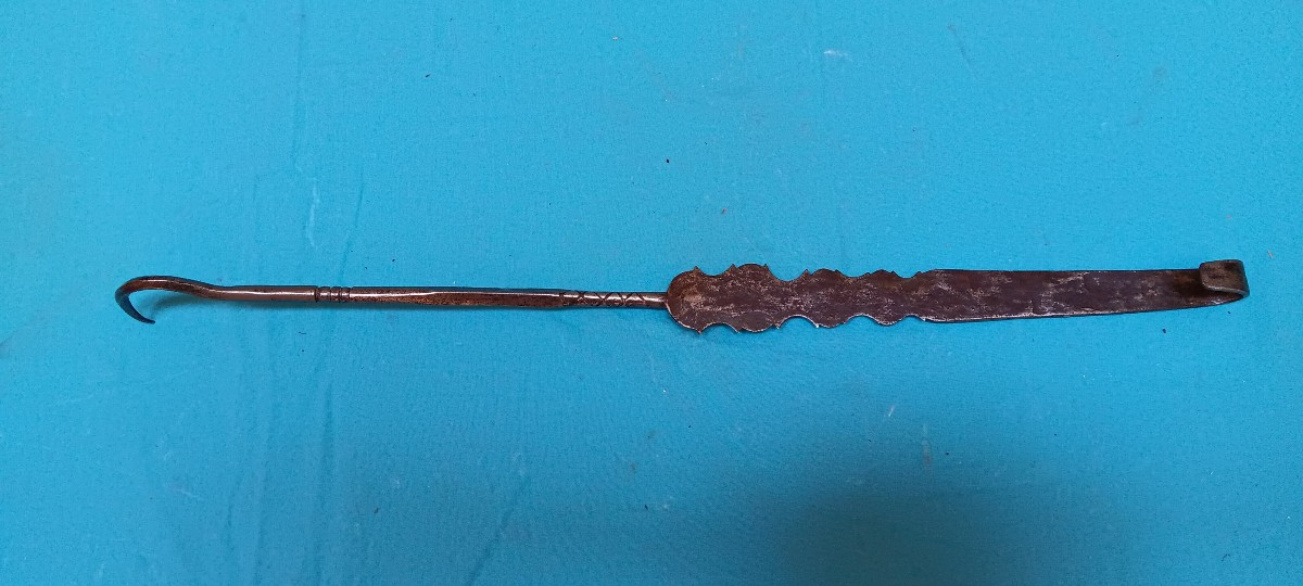 Hook - Fire Poker - 19th Century-photo-3