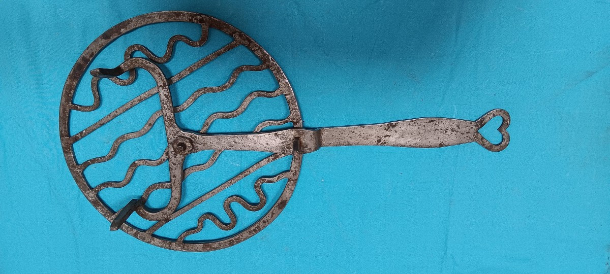 Grill fer forgé Fin XVIII - Début XIX siècle-photo-2